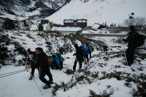 Los días 24, 25 y 26 de marzo los alumnos del MUMMI realizaron el Taller de Supervivencia en Montaña  Invernal con la Escuela Militar de Montaña y Operaciones Especiales (EMMOE).