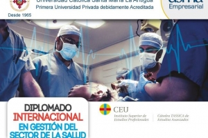 Se inicia el Diplomado Internacional en Gestión del Sector de la Salud, organizado por Cátedra Tassica-USMA en Panamá